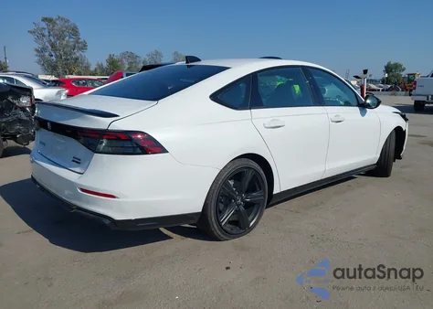 2025 Honda Accord Hybrid Sport-L из США, поврежденный, VIN 1HGCY2F78SA052836